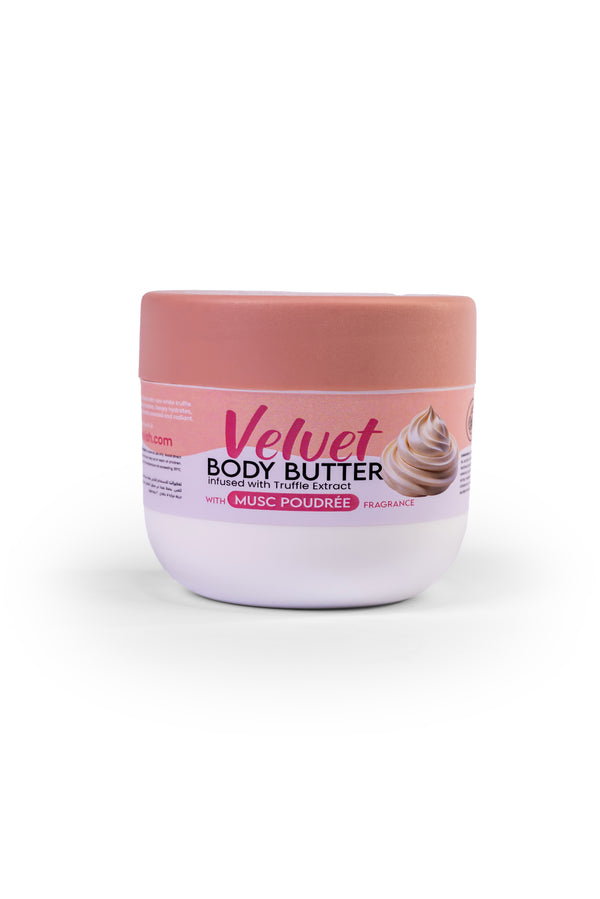 Dr elvish velvet body butter with musc poudrée