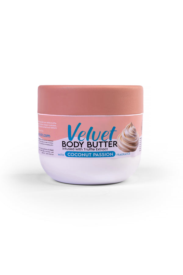 Dr elvish velvet body butter with coconut passion