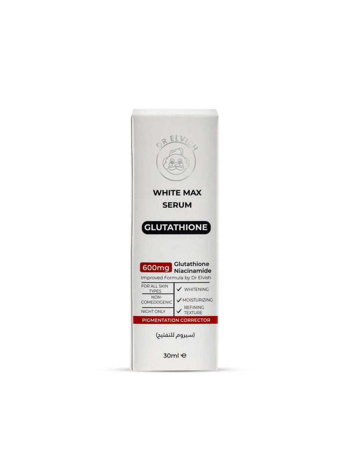 Dr Elvish WHITE MAX GLUTATHIONE 600 Serum 30ml DR-ELVISH Dr Elvish WHITE MAX GLUTATHIONE 600 Serum 30ml DR-ELVISH