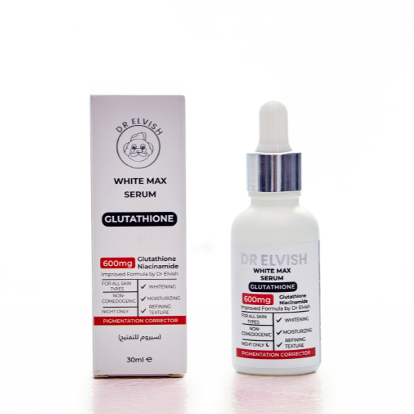 Dr Elvish WHITE MAX GLUTATHIONE 600 Serum 30ml DR-ELVISH Dr Elvish WHITE MAX GLUTATHIONE 600 Serum 30ml DR-ELVISH
